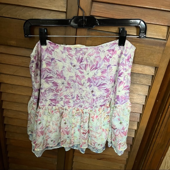 LoveShackFancy Skirts Nwt Loveshackfancy Mini Skirt Poshmark